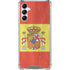Spain Flag Distressed Galaxy A14 5G Clear Case