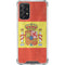 Spain Flag Distressed Galaxy A72 5G Clear Case