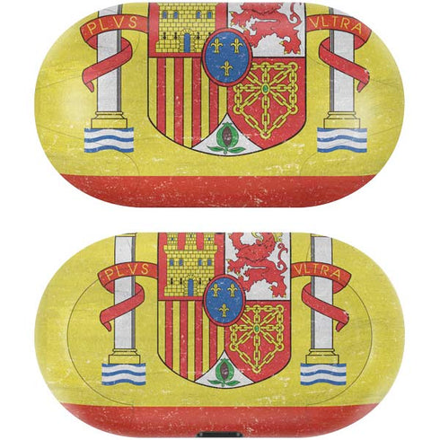 Spain Flag Distressed Galaxy Buds Skin