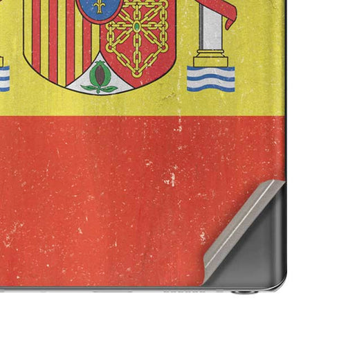 Spain Flag Distressed Galaxy Note20 5G Skin