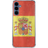 Spain Flag Distressed Galaxy S24 Clear Case