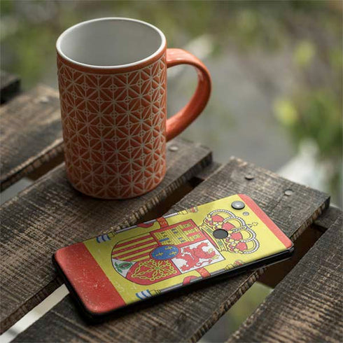 Spain Flag Distressed Google Pixel 3a Skin