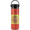 Spain Flag Distressed Hydro Flask 20oz Wide Mouth Skin