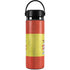 Spain Flag Distressed Hydro Flask 20oz Wide Mouth Skin