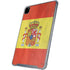 Spain Flag Distressed iPad Pro 12.9in (2020) Clear Case