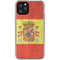 Spain Flag Distressed iPhone 11 Pro Clear Case