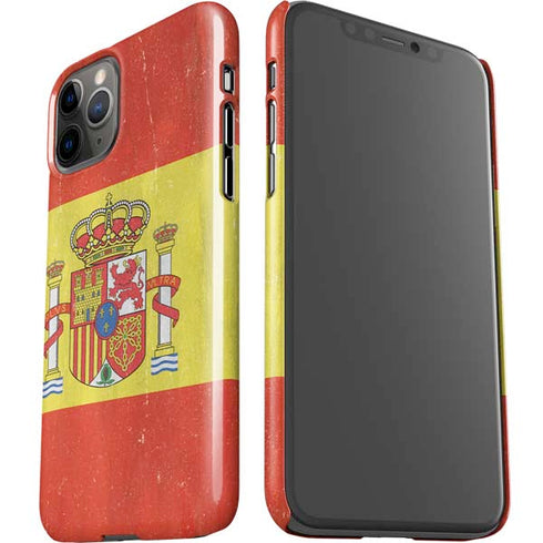 Spain Flag Distressed iPhone 11 Pro Lite Case