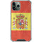 Spain Flag Distressed iPhone 11 Pro Max Clear Case