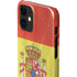 Spain Flag Distressed iPhone 12 Mini Lite Case