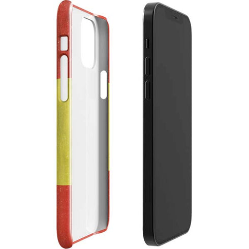 Spain Flag Distressed iPhone 12 Mini Lite Case