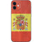Spain Flag Distressed iPhone 12 Mini Skin
