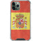 Spain Flag Distressed iPhone 12 Pro Clear Case