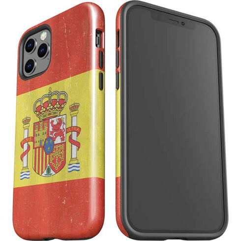 Spain Flag Distressed iPhone 12 Pro Max Impact Case