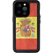 Spain Flag Distressed iPhone 14 Pro Waterproof Case