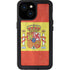 Spain Flag Distressed iPhone 15 Waterproof Case