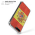 Spain Flag Distressed iPhone 7/8 Plus Clear Case