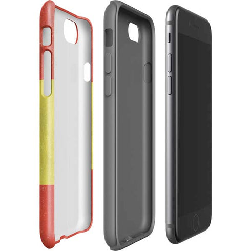 Spain Flag Distressed iPhone SE (2nd & 3rd Gen) Pro Case