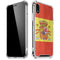 Spain Flag Distressed iPhone XR Clear Case