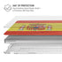 Spain Flag Distressed MacBook Air 13in M1 (2021) Case plus Skin
