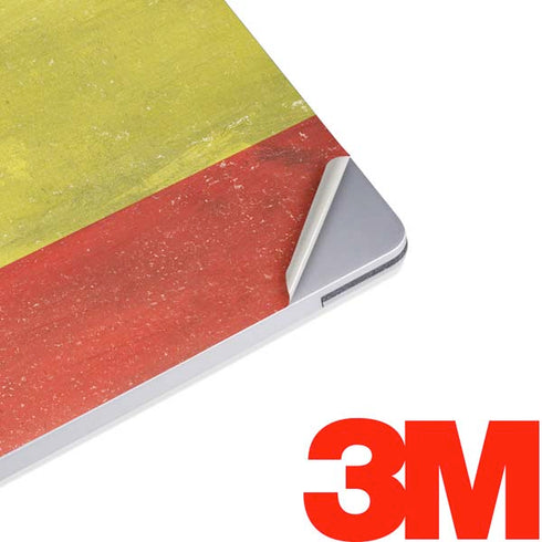 Spain Flag Distressed Surface Laptop 2 Skin