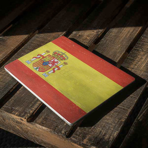 Spain Flag Distressed Surface Laptop 3 13.5in Skin