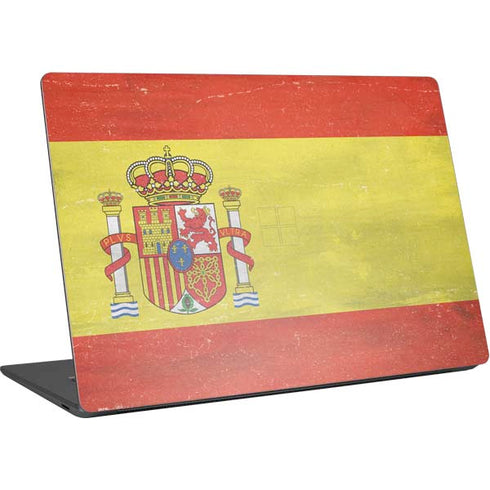 Spain Flag Distressed Surface Laptop 4 15in Skin