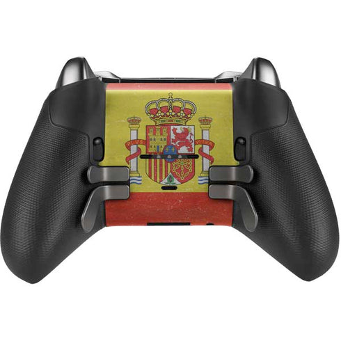 Spain Flag Distressed Xbox Elite Wireless Controller Series 2 Skin