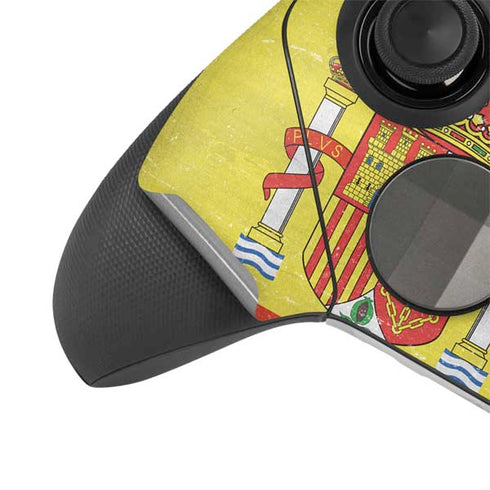 Spain Flag Distressed Xbox Elite Wireless Controller Series 2 Skin