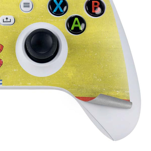 Spain Flag Distressed Xbox Series S Controller Skin