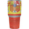 Spain Flag Distressed Yeti 30oz Rambler Tumbler Skin