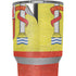 Spain Flag Distressed Yeti 30oz Rambler Tumbler Skin