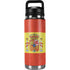 Spain Flag Distressed YETI Rambler 26oz Bottle Skin