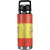 Spain Flag Distressed YETI Rambler 26oz Bottle Skin