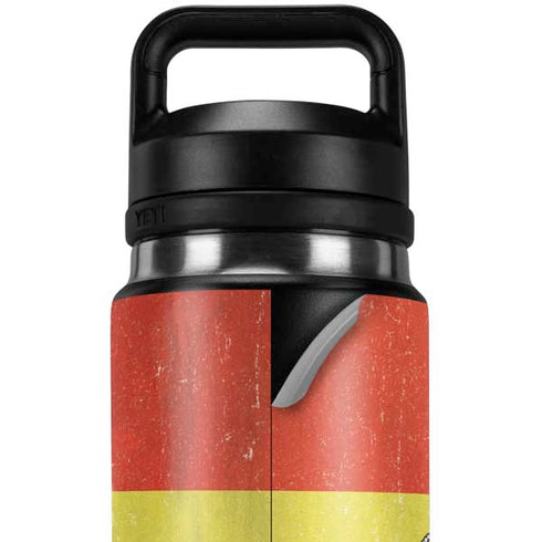 Spain Flag Distressed YETI Rambler 26oz Bottle Skin