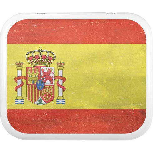 Spain Flag Distressed YETI Roadie 24 Hard Cooler Skin