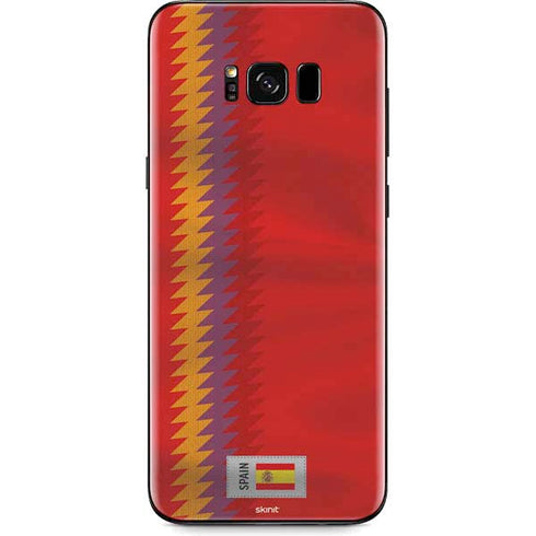 Spain Soccer Flag Galaxy S8 Plus Skin