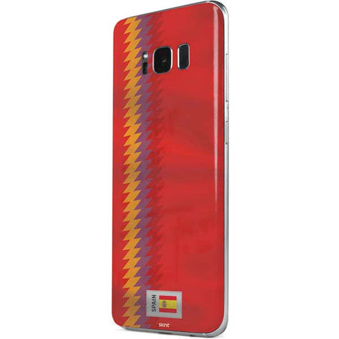 Spain Soccer Flag Galaxy S8 Plus Skin