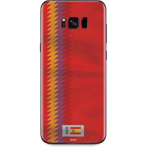 Spain Soccer Flag Galaxy S8 Skin