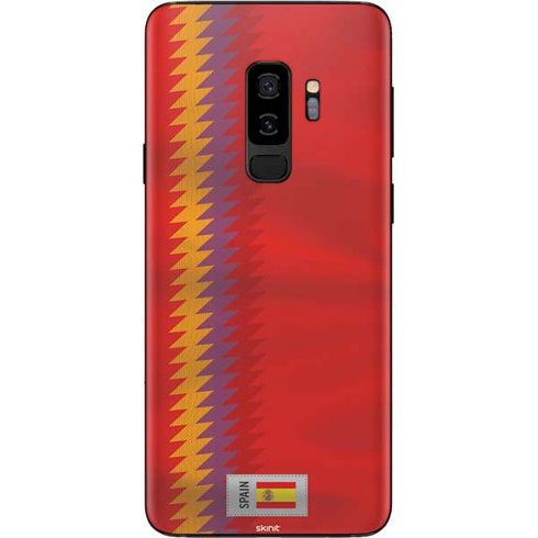 Spain Soccer Flag Galaxy S9 Plus Skin