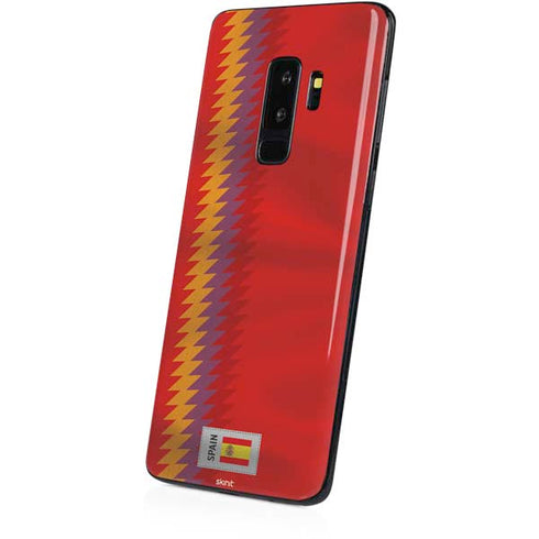 Spain Soccer Flag Galaxy S9 Plus Skin