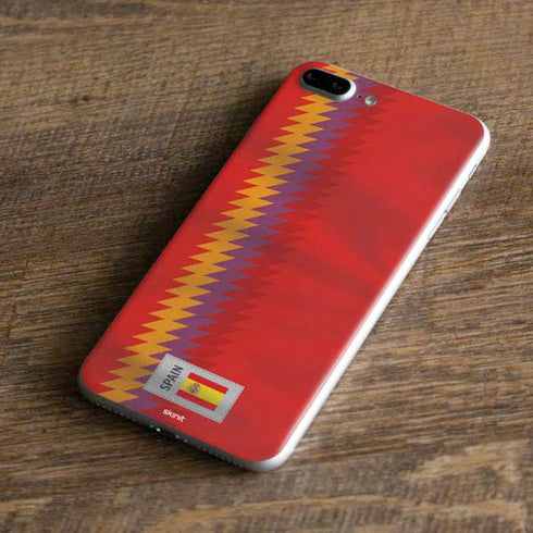 Spain Soccer Flag iPhone 7 Plus Skin