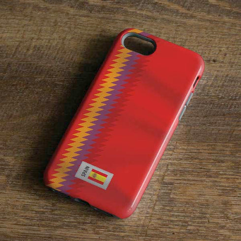 Spain Soccer Flag iPhone 7 Pro Case