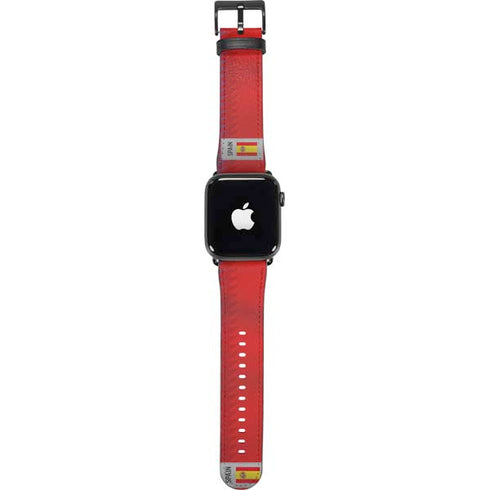 Spain Soccer Flag Apple Watch Band 38-40mm