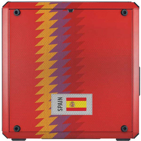 Spain Soccer Flag Cooler Master MasterBox Q300L Mini Tower Skin