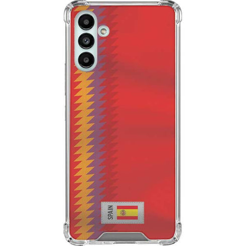 Spain Soccer Flag Galaxy A13 5G Clear Case