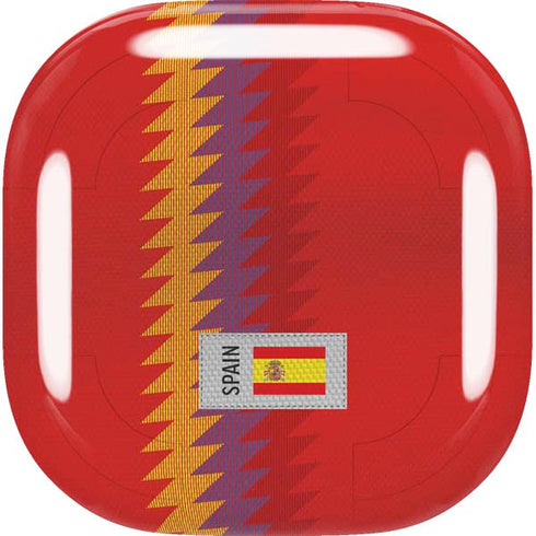 Spain Soccer Flag Galaxy Buds Live Skin