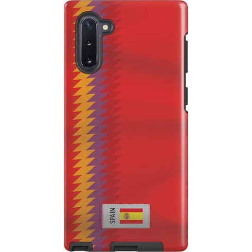 Spain Soccer Flag Galaxy Note 10 Pro Case