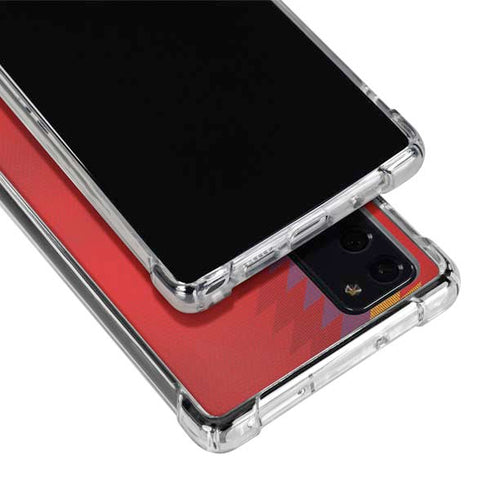 Spain Soccer Flag Galaxy Note20 5G Clear Case