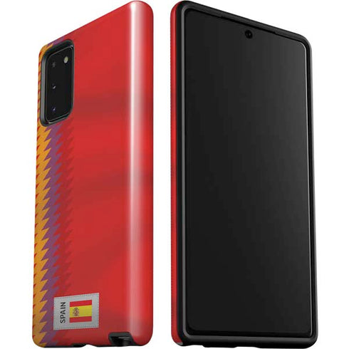 Spain Soccer Flag Galaxy Note20 5G Pro Case