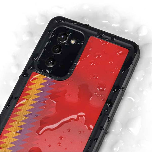 Spain Soccer Flag Galaxy Note20 5G Waterproof Case